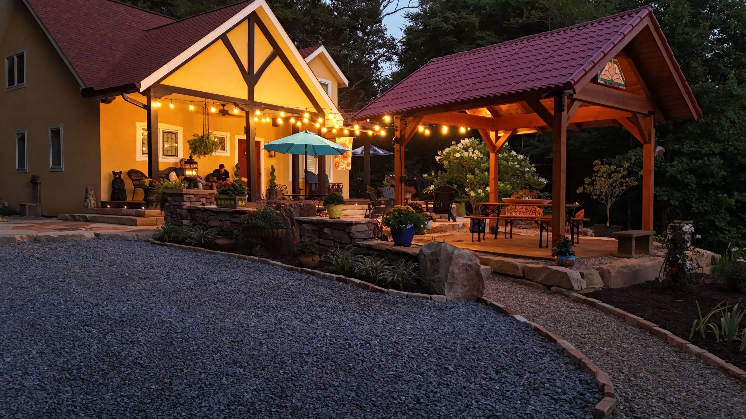 default Laughter Family Hardscapes outdoor living project
