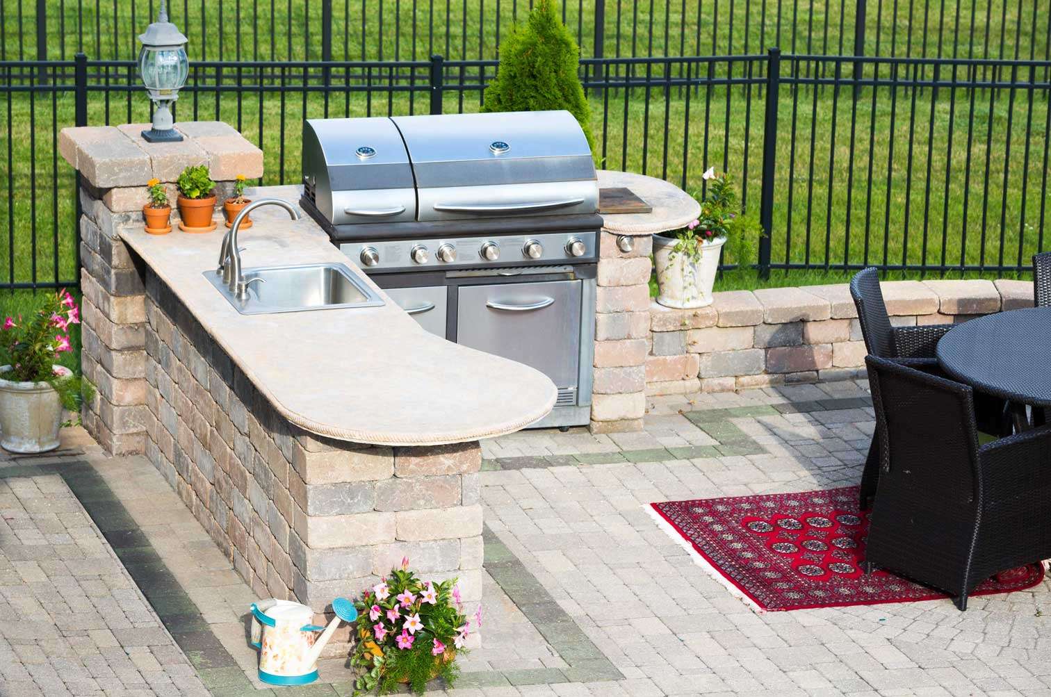 Laughter Family Hardscapes outdoor living project