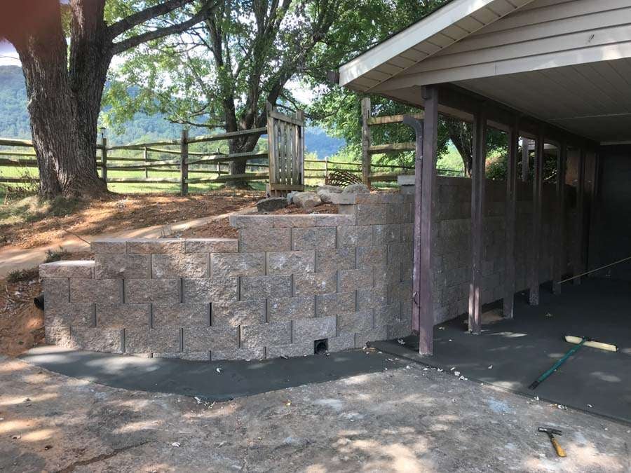Laughter Family Hardscapes Hardscaping Services Buncombe County NC -09
